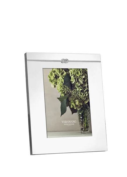 Vera Wang Infinity Gümüş Kaplama Fotoğraf Çerçevesi 13 x 18 cm