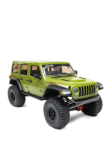 SCX6 1/6 Jeep JLU Wrangler 4WD RTR Yeşil RC Araba