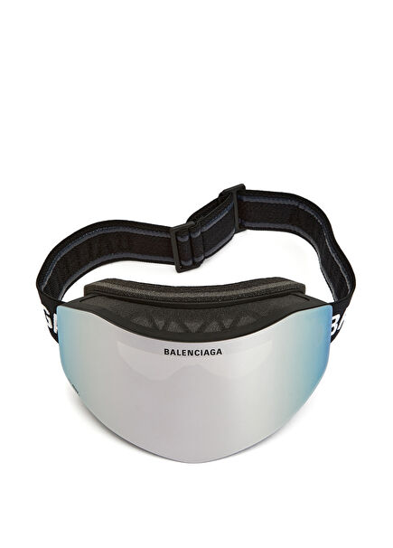 Silver Ski Goggles
