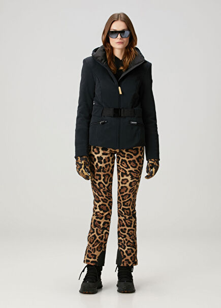 Minou Leopard Print Ski Pants