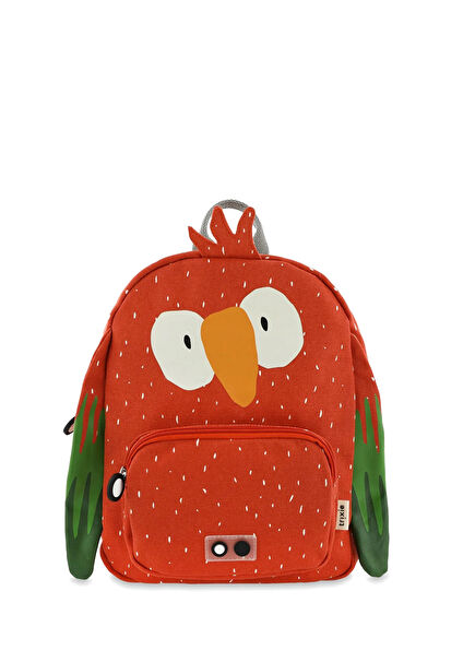 Parrot Red Unisex Kids Backpack
