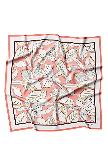 Blush Serenity Twill İpek Kadın Eşarp 