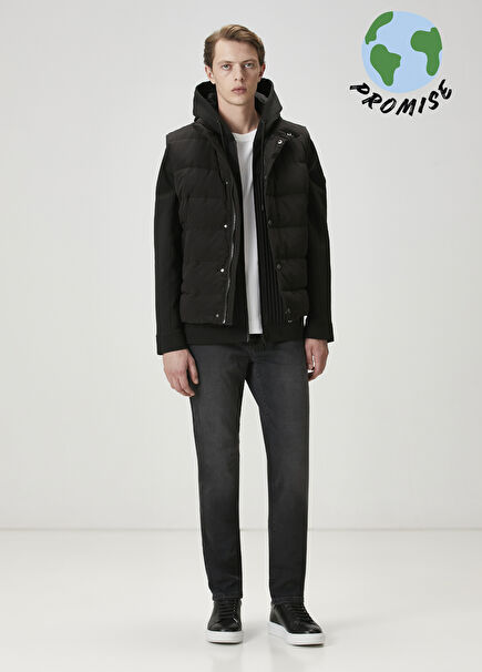 Slim Fit Antrasit Jean Pantolon