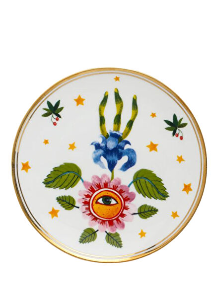 Profuma Patterned Porcelain Plate 17 cm