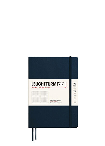 2025 Colors Deep Sea A5 Orta Boy Noktalı Defter 