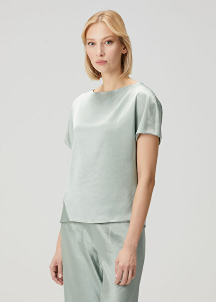 Mavi Saten T-shirt