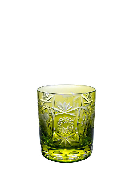 Traube Açık Yeşil Kristal Viski Bardağı