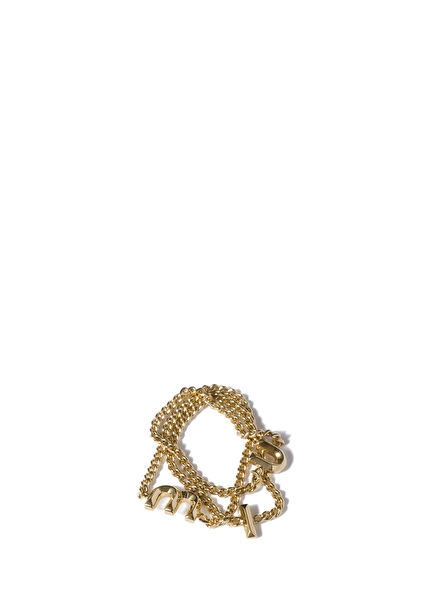 Gold Color Metal Women's Ring