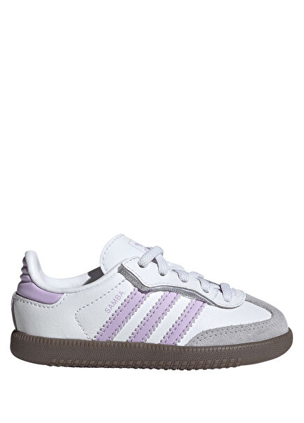 Samba Beyaz Çocuk Deri Sneaker