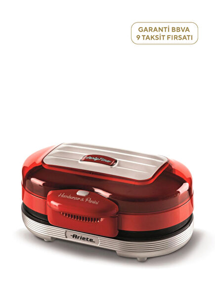 Party Time Kırmızı Hamburger Makinesi