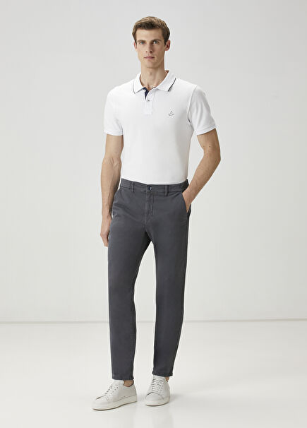 Anthracite Organic Cotton Sports Pants