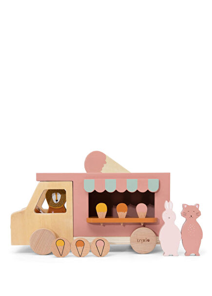 Ice Cream Cart Wooden Toy