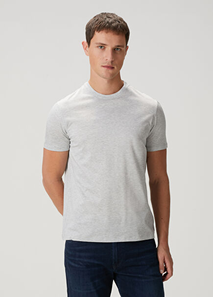 Grey Basic T-Shirt