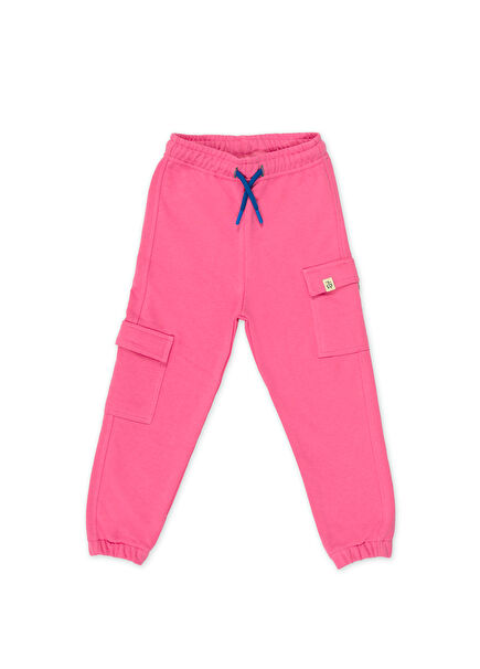Sweet Dreams Pink Girl's Cargo Jogger Sweatpants