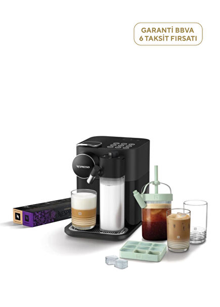 F541 Gran Lattissima Black Coffee Corner Set