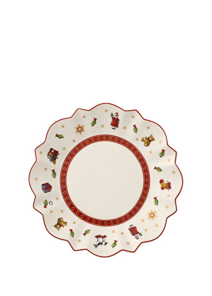 Toy's Delight Christmas Porcelain Bread Plate 17 cm