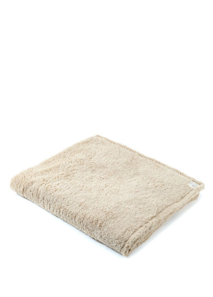 Fluffy Stress Free Bej Büyük Irk Köpek Battaniye