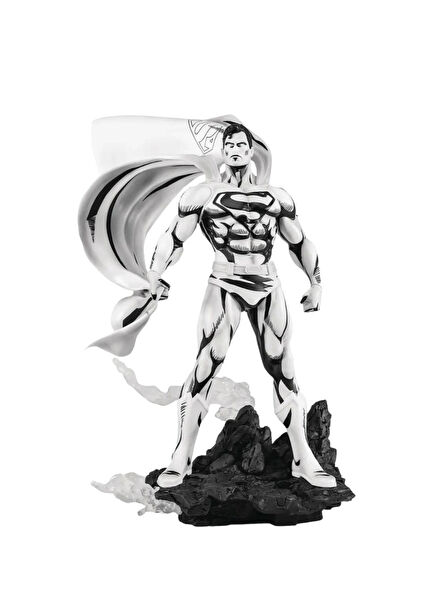 Heores Superman Black & White Version 1/8 Scale PX Exclusive Figür Heykel