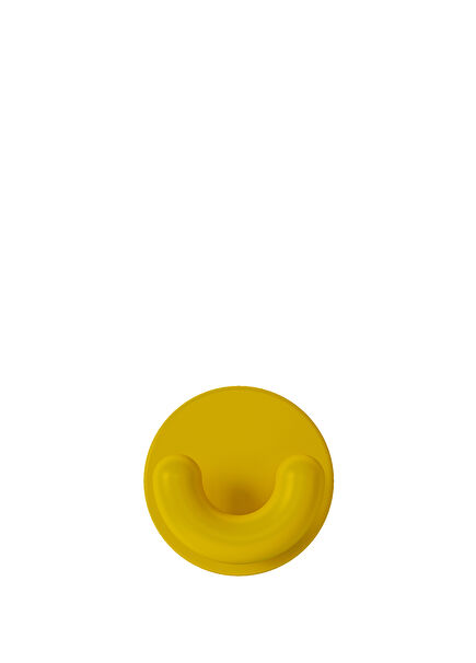 Smilee Yellow Wooden Children's Room Hanger 15 x 9 cm
