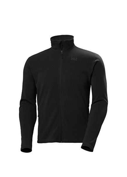 Black Zippered Men's Fleece