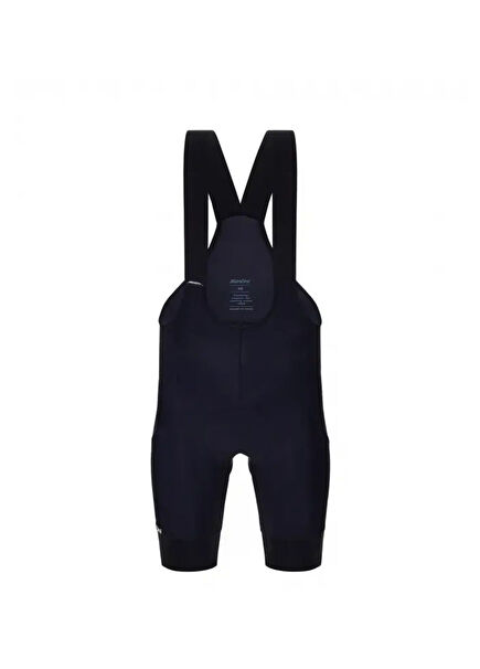 Nova Absolute Siyah Askılı Kısa Unisex Bisiklet Taytı