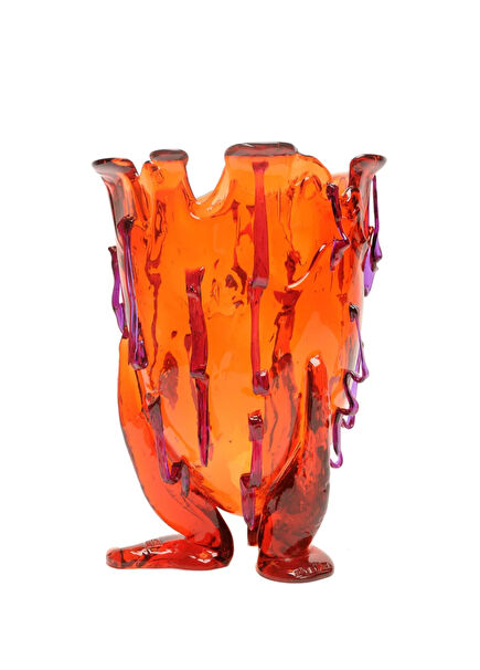 Clear Special S Red Vase