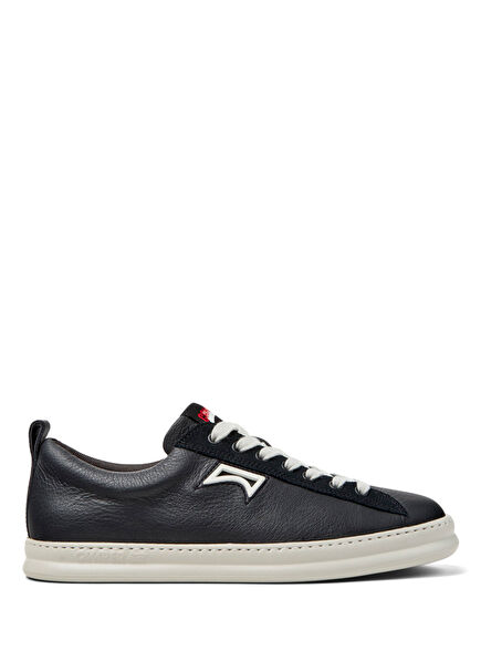 Runner Siyah Deri Nubuk Erkek Sneaker K101052-002