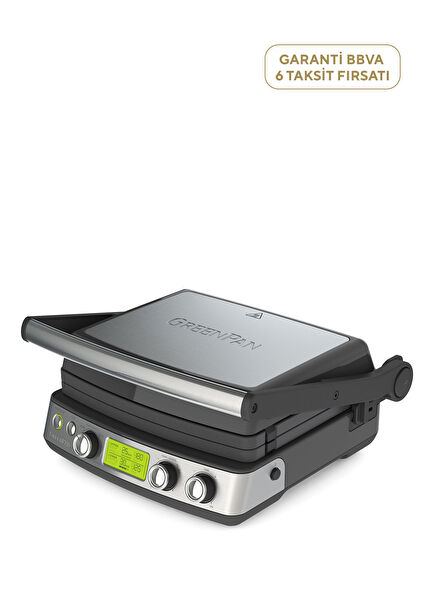 Elite Thermolon Black Ceramic Surface Grill Toaster