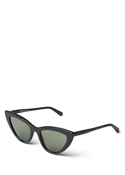 Orchıd Asetat Black Flat Green Erkek Güneş Gözlüğü