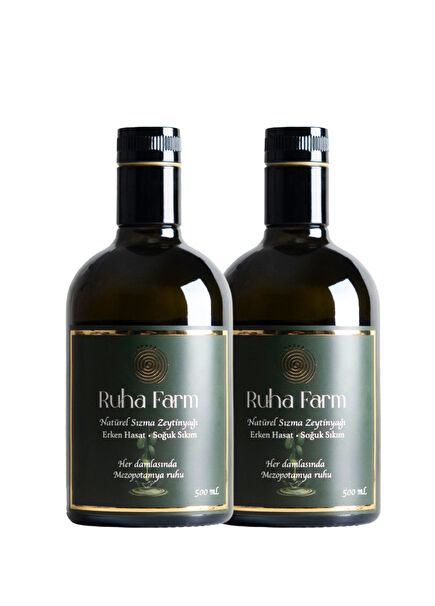 Erken Hasat Zeytinyağı 2'li Set 500 ml