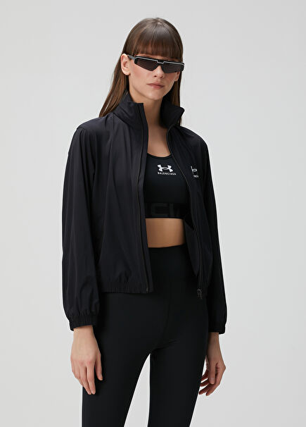 x Under Armour Black Windbreaker Jacket