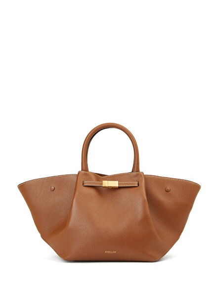 New York Midi Tan Women's Leather Bag
