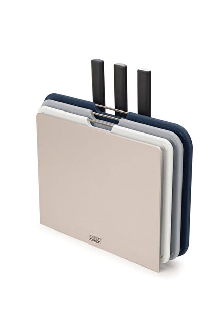 Nest 6-Piece Cutting Board and Knife Set