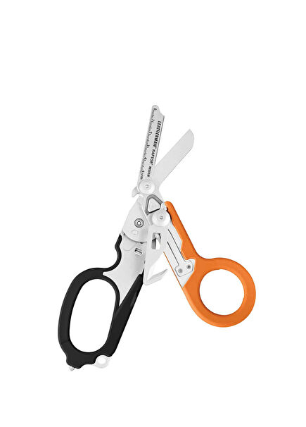 Raptor Rescue Orange Black Professional Multi-Purpose Scissors
