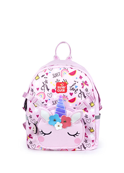 Unicorn Unisex Kids Two In One Backpack