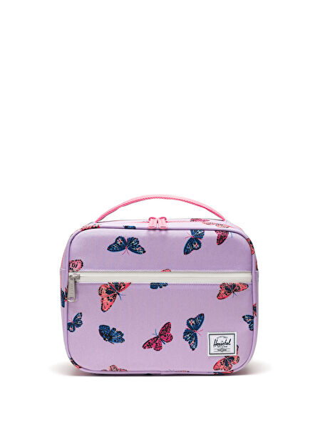 Pop Quiz Purple Patterned Lunch Box