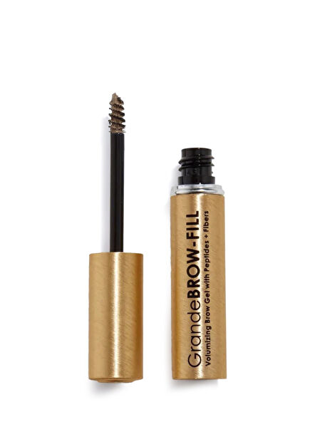 GrandeBROW-FILL Volumizing Brow Gel Medium Açık Kahve Kaş Maskarası 4 gr