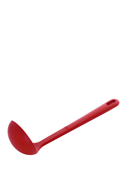 Red Silicone Soup Ladle