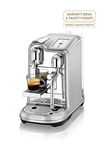 J620 Creatista Pro Kapsüllü Gümüş Kahve Makinesi
