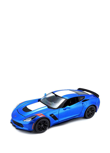 1/24 2017 Corvette Grand Sport Blue Model Car