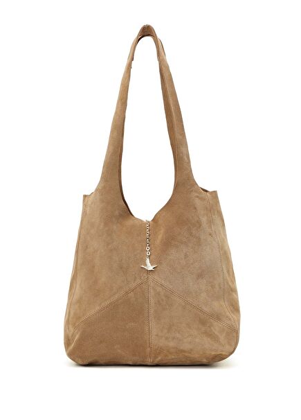 Camel Women's Suede Bag
