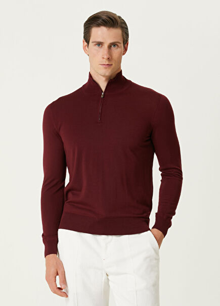 Bordo Yün Triko