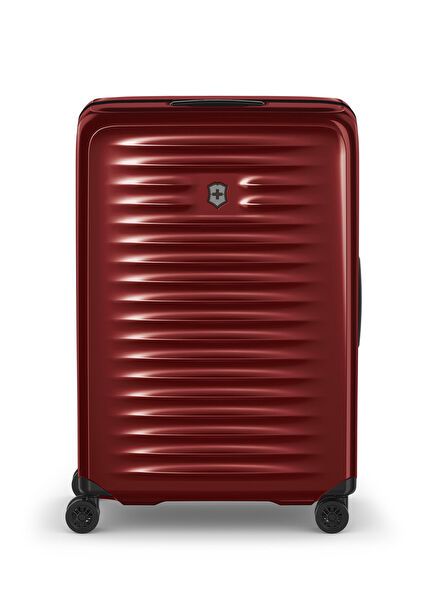 Airox Global Hardside Large Red Suitcase