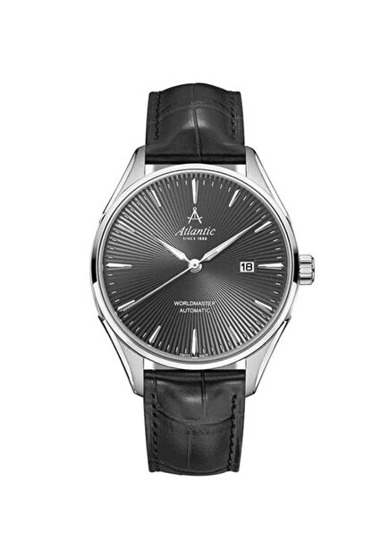 52759.41.41S Antrasit Deri Erkek Kol Saati