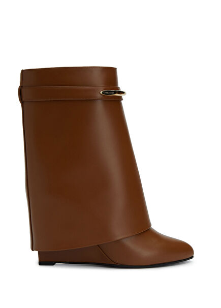 Shark Taba Kadın Deri Çizme