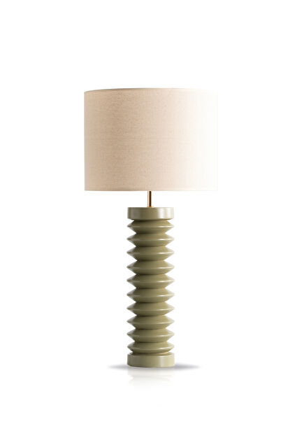 Twist Lamp Wooden Lampshade
