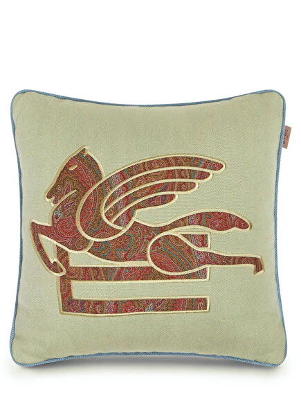 Somerset Green Linen Decorative Pillow