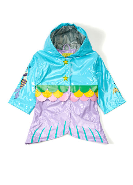 Mermaid Kids Raincoat