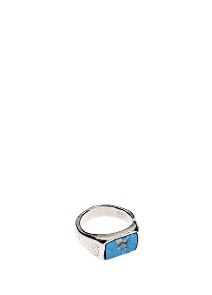 Carol Turquoise 925 Sterling Silver Men's Ring