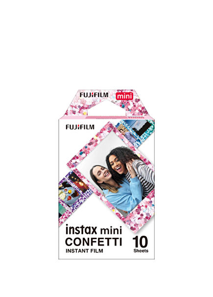 Instax Mini Confetti 10'lu Özel Film